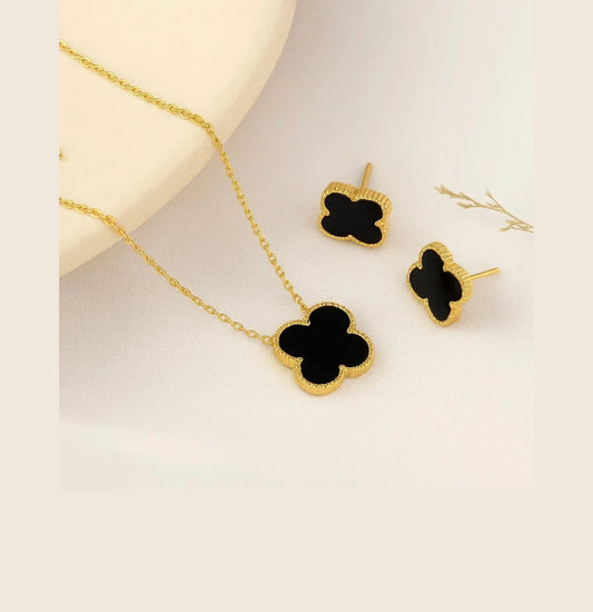 Clover locket Set